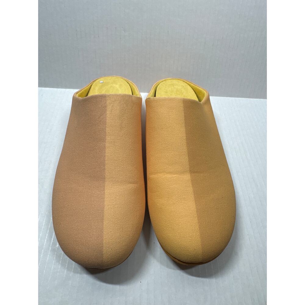 FitFlop Chrissie X Yinka Ilori‎ Slippers Golden Apricot Sunburst Womens Size 8